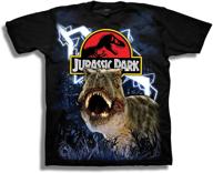 🦖 boys jurassic park short sleeve t-shirt logo