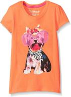 hanes little graphic floral x small girls' clothing in tops, tees & blouses logo