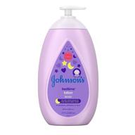 johnson's moisturizing bedtime baby body lotion – coconut oil & relaxing naturalcalm aromas 👶 for baby's relaxation | hypoallergenic, paraben & phthalate-free baby skin care | 27.1 fl. oz logo