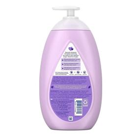 img 3 attached to Johnson's Moisturizing Bedtime Baby Body Lotion – Coconut Oil & Relaxing NaturalCalm Aromas 👶 for Baby's Relaxation | Hypoallergenic, Paraben & Phthalate-Free Baby Skin Care | 27.1 fl. Oz