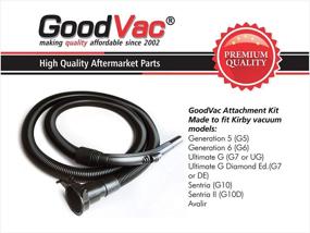 img 2 attached to 🧹 Optimized Cleaning Power: Compatible GOODVAC Attachment Set for Kirby Vacuum Cleaners G5 to Avalir 2