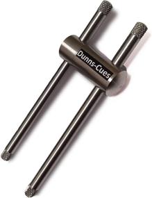 img 2 attached to 🎱 Dunn's Pool; Billiard and Snooker Cue Stick Tip Shaper - Stainless Steel, Durable for Tips from 9mm to 14mm