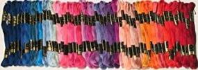 img 4 attached to 🧵 Enhance Your Cross Stitch Projects with ThreadNanny 100 Anchor Cotton Hand Embroidery Floss Thread Skeins