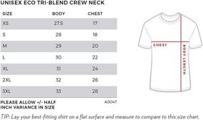 img 3 attached to Large Unisex Crewneck Square T-Shirt for Men's Clothing