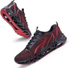 img 4 attached to Verna Polly Men's Athletic Shoes: Lightweight, Breathable & Performance-Driven