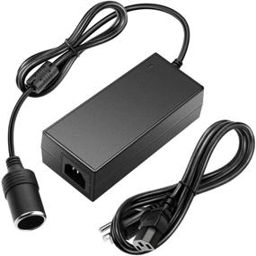 img 4 attached to 🔌 SHNITPWR Преобразователь переменного тока в постоянный ток 12 В 8 А 96 Вт Адаптер питания с розеткой для зажигалки автомобиля - Для накачивания шин, пылесосов и других устройств.
