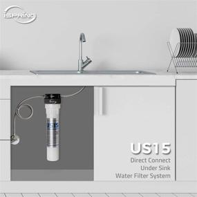 img 1 attached to 🚿 Premium Filtration Solution for Bathrooms - iSpring US15 Capacity Filter