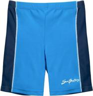 🩱 boys swim shorts sunbusters - upf 50+ sun protection, sizes 12 mos - 12 yrs logo