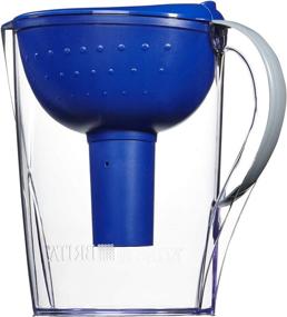 img 4 attached to 💧 Enhance Your Water Quality with the Brita Pacifica Water Filter Pitcher in Blue