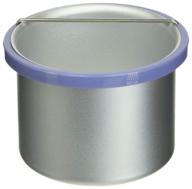 satin smooth empty metal wax pot can: a versatile solution for waxing needs logo