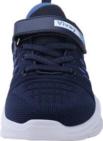img 1 attached to Vivay Boys Tennis Shoes Lightweight Sneakers for Girls - Tennis & Running Shoes for Kids