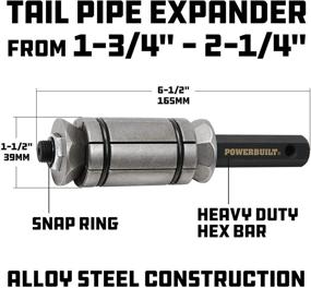 img 3 attached to 🔧 Enhance Exhaust System Fitment with Powerbuilt 940378 Medium Tailpipe Expander