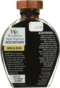 img 2 attached to 🕯️ WoodWick Ribbonwick Reed Diffuser: Luxurious Vanilla Bean Scent, 3 Ounces