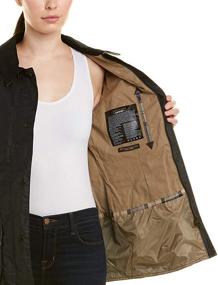 img 1 attached to Barbour Womens Beadnell Jacket Black Women's Clothing in Coats, Jackets & Vests