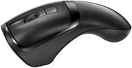 🖱️ tharo wireless mouse barcode scanner - m3 2d scanner, read 1d & 2d codes with mouse functions, black logo