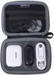 📷 anbee portable eva travel case: hard shell storage bag for insta360 go 2 action camera logo