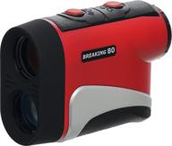 🏌️ breaking 80 golf is800 rangefinder, red: enhance your golf game with precision and style logo