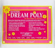 💤 enhance your quilting projects with the quilters dream poly select twin: a perfect choice for ultimate comfort and quality! logo