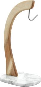 img 4 attached to 🍌 Everous Marble Base Banana Hanger: Stylish Banana Holder Stand for Home or Bar (White)