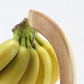 img 2 attached to 🍌 Everous Marble Base Banana Hanger: Stylish Banana Holder Stand for Home or Bar (White)