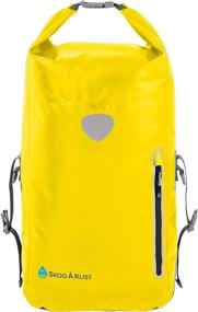 img 3 attached to 🎒 Skog Å Kust BackSåk Waterproof Floating Backpack with External Zippered Pocket, 25L & 35L Options