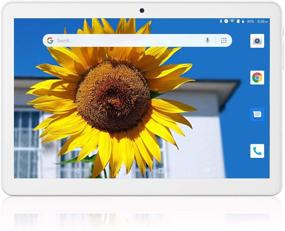 img 4 attached to 📱 10-inch Android 9.0 Pie Tablet: 2GB RAM, 32GB Storage, 3G Phablet - Dual SIM, WiFi, Bluetooth - Silver