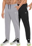 🏃 g gradual men's sweatpants: comfortable track pants with zipper pockets for running, exercise, & workout logo