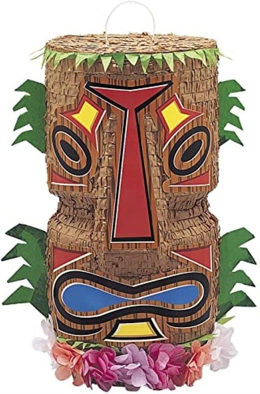 unique 66107 tiki pinata 로고