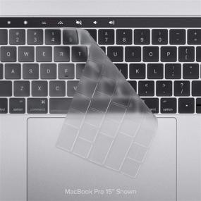 img 3 attached to 🔍 Upgraded GhostCover Premium Ultra Thin Clear Keyboard Protector for MacBook Air 2010-2017 and MacBook Pro 13&#34; 15&#34; 17&#34; with or Without Retina Display, Pre-2015 Version