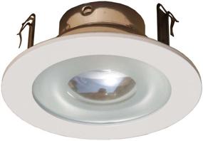 img 2 attached to 💡 Inch Frosted Semi-Voltage Recessed Lighting in White