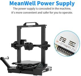 img 1 attached to Revolutionary Creality Leveling Free Meanwell Motherboard: Ultimate 235X235X250Mm Printer!