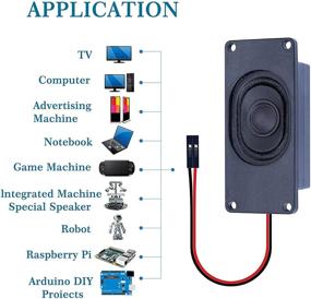 img 3 attached to 🔊 Динамик CQRobot: 3Вт 8 Ом с платой Arduino, интерфейсом Dupont 2.54 мм - идеально подходит для маленьких электронных проектов.