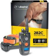 🐶 waterproof dogtra 282c remote training e-collar with lcd screen, 127-level precise control, ½-mile range, designed for 2 dogs logo