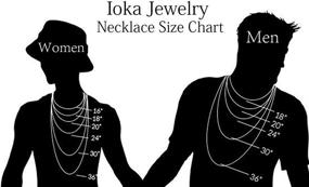 img 1 attached to Ioka Yellow Singapore Necklace: Fashion-forward Spring Jewelry for Girls