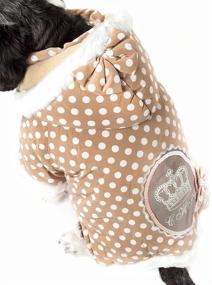 img 2 attached to 🐾 Stylish Polka-Dot Couture-Bow Pet Hoodie Sweater: Fashionable Comfort for Your Furry Friend