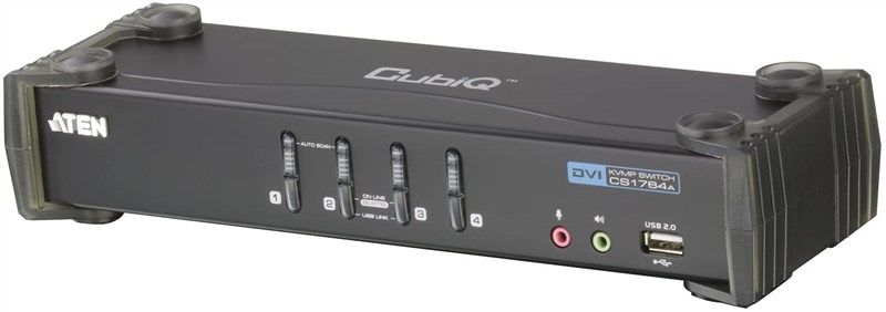 aten 4 port kvmp switch cs1764a 로고