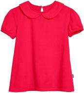 👚 little collar tshirt for girls: city threads girls' clothing and tops, tees & blouses logo