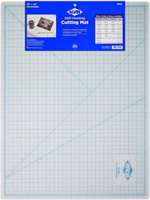 img 1 attached to Alvin TM Series 18 x 24 Self-Healing Cutting Mat – Translucent, Professional Grade for Lightboxes, Rotary & Utility Knife Safe