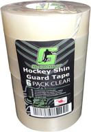 clear hockey tape stretch pack logo