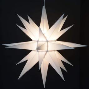 img 1 attached to 🌟 Enhance Your Festive Décor with the Moravian Advent & Christmas Star Porch Light