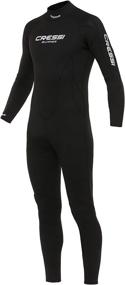 img 3 attached to Review: Cressi Summer 2.5mm Men's Back Zip Full Wetsuit - Stay comfortable and protected in style!