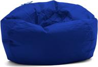 🛋️ the ultimate comfort: big joe classic beanbag smartmax in sapphire – your perfect lounge companion logo