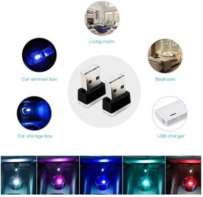 img 2 attached to Rumfo Green Night LED Decoration Mini USB Light(2Pcs)