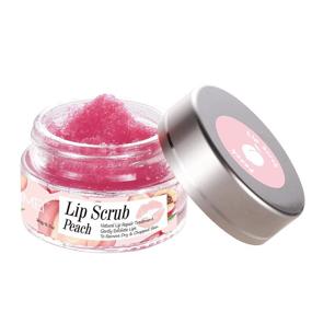 img 4 attached to 🍑 Peach Lip Scrub Treatment: Gently Exfoliating Sugar Lip Scrub to Repair Dry, Chapped, and Cracked Lips - Ideal Autumn and Winter Gift for Lip Care
