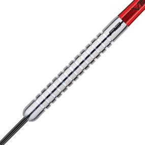 img 2 attached to 🔥 Premium RED DRAGON Hell Fire Tungsten Steeltip Darts Set with Flights & Shafts - 22g & 24g Options