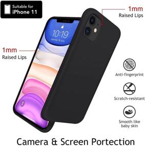 img 2 attached to IPhone Silicone Compatible Microfiber Protective Cell Phones & Accessories and Cases, Holsters & Clips