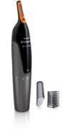 👃 philips norelco ear & nose trimmer: advanced protec-tube tech & 1/8" precision logo