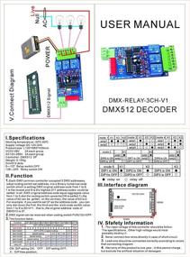 img 1 attached to 🔌 DIY DMX512 Controlled Relay Switch Kit - 3 Channel, 5A DMX Dimmer Relay Converter