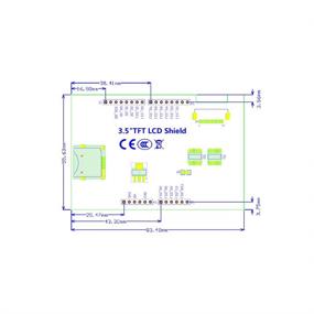 img 1 attached to Treedix 3.5-inch Color TFT LCD Display Module with 320 x 480 Resolution for Arduino UNO R3, Mega2560, and Due Compatibility