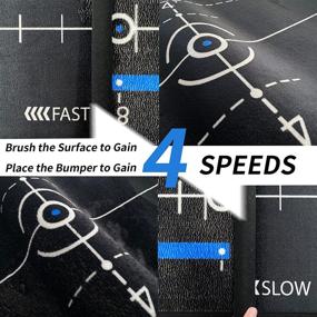 img 2 attached to 🏌️ Aucuda Indoor Putting Green: 4-Speed Putting Mat for Home, 10ft Long Golf Simulator. Perfect Golf Gift!